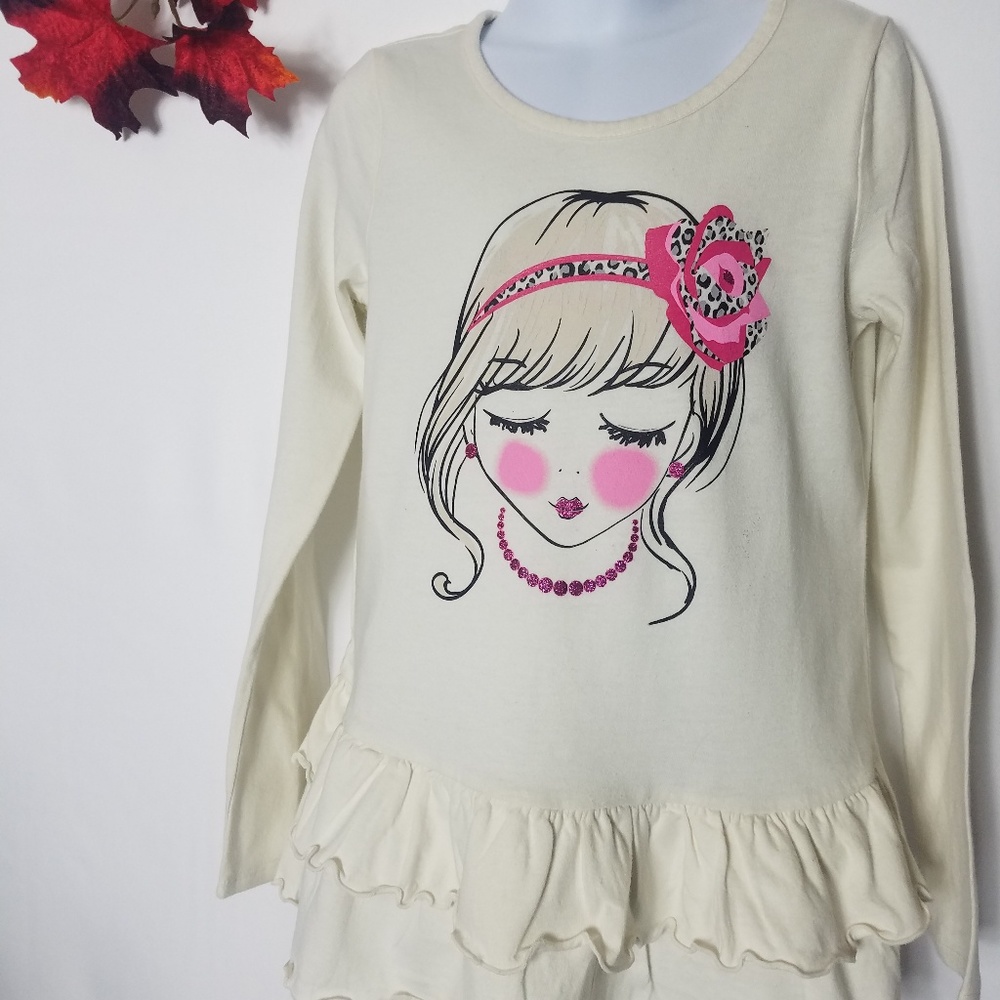 Faded Glory girls shirt, long sleeve